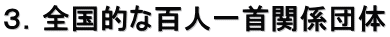 ３．全国的な百人一首関係団体