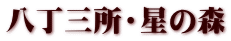 八丁三所・星の森